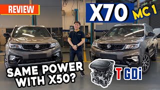 REVIEW: 2022 PROTON X70 MC1 | NEW ENGINE WITH CHEAPER ROADTAX | PROTON CAHAYA KL