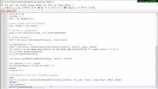 【PYTHON OPENCV】Aruco camera calibration