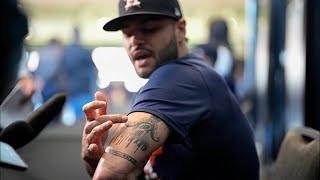 Astros Lance McCullers talks about his Houston tattoos