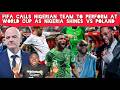 FIFA Calls Nigerian Team To Perform At World Cup as Nigeria Shines Against Poland