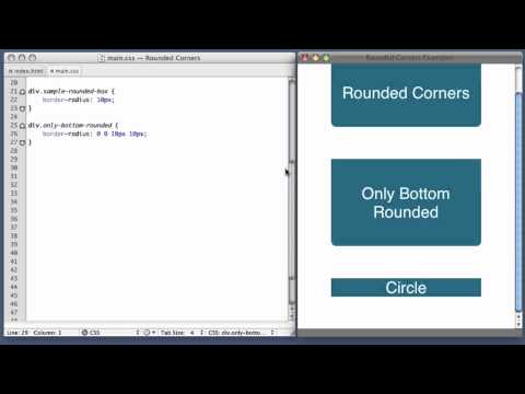CSS Rounded Corners (border-radius property) CSS Rounded Corners (border-radius property)