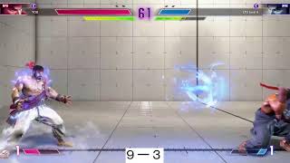 【Street Fighter 6 Demo】VS CPU LV8 RYU 【FT10】