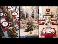 Top 30 Elegant Christmas Table Setting Ideas||Christmas Table in Traditional Colours