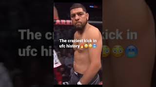 Nick Diaz’s flying kick of doom😳😳