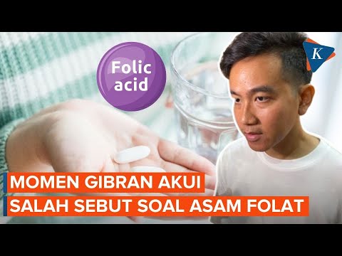 Momen Gibran Ungkit Salah Sebut Asam Folat Jadi Asam Sulfat - YouTube