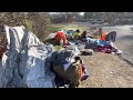 Update: CHP and Caltrans Clear Homeless Camp near HWY 101