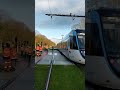 t13 la première rame du tram t13 est arrivée au terminus de saint germain en laye le 7 janvier