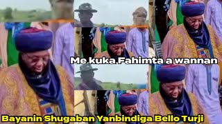 #belloturji yayi Magana akan kashe Sarkin gobir 🤦‍♀️ me Zakuce? #yanbindiga #news #new #bbchausa