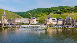 Bernkastel Kues an der Mosel Drohnenaufnahmen DJI Mavic Air2 4K