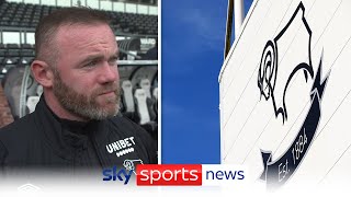 "I seen it on Sky" - Wayne Rooney reveals how he found out about the news surrounding Derby County