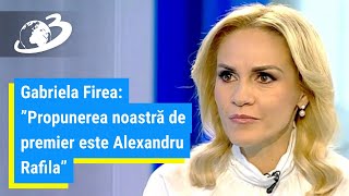 Gabriela Firea: Propunerea noastră de premier este Alexandru Rafila