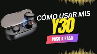 Como conectar los audífonos Y30 EN 2023