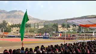 snjb college chandwad ncc cadets drill March 🇮🇳 indian republic day special pared live