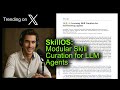 SkillOS: Modular Skill Curation for LLM Agents