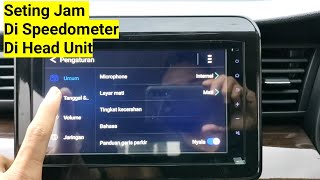 Cara Setting Jam pada Suzuki All New Ertiga Sport, Dengan Mudah Pada Speedometer dan Head Unit