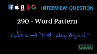 290- Word Pattern 🔥🔥 | HashMap | Strings