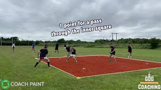 Rugby Coaching: Passing Skills Games by GDD Coaching \u0026 Analysis!