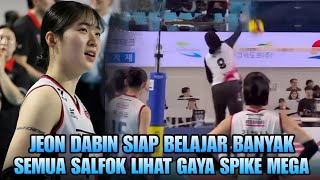 Gaya Spike Mega Sampai Diperhatikan Pemain Red Sparks😱⁉️Dabin Harus Mencontoh, Aman Dari Cedera😎‼️