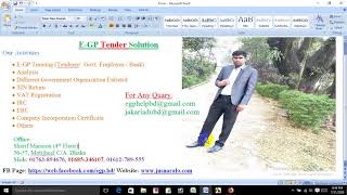Full Tender Publishing Process