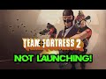 Team Fortress 2 Not Launching/Not Loading/Black Screen/Crash to Desktop on PC FIX