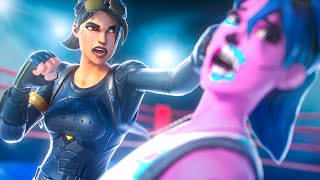 Terrorizing The Fortnite Community in CREATIVE FILL! ... (with reactions)