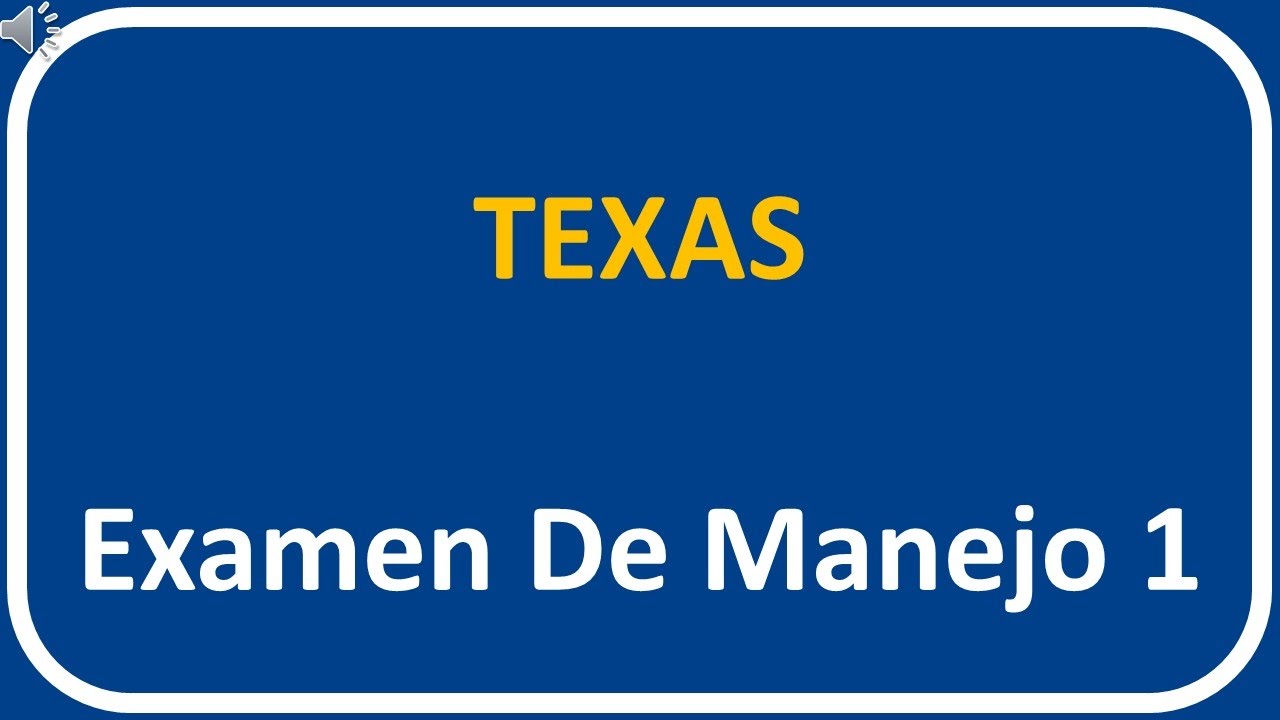 Manual De Manejo De Texas En Espanol