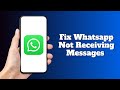 How to Fix Whatsapp Not Receiving Messages 2025