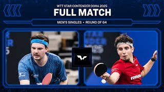 FULL MATCH | Ricardo Walther vs Eduard Ionescu | MS R64 | #WTTDoha 2025