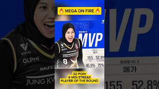 mega on fire 32 points, bring red spark 9 consecutive wins mega round 3 best award.