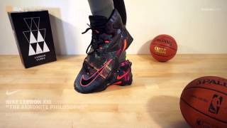 Nike LeBron XIII The Akronite Philosophy on feet