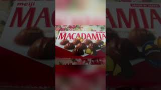 Macadamia  chocolate 🍫 meiji creamy chocolate with macadamia nuts| paint the town red | doja cat