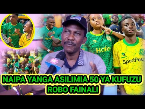 🔴#LIVE:MCHAMBUZI NGENJE AMWAGA SIFA KWA YANGA KUFUZU ROBO FAINALI ...