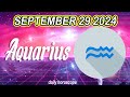 AQUARIUS 🔮 ❤️ 🟢 you WON'T BELIEVE THIS 🟢👀 SEPTEMBER 29, 2024 ♒️ 🌞 AQUARIUS LOVE HOROSCOPE ✅ 💫 ⭐️