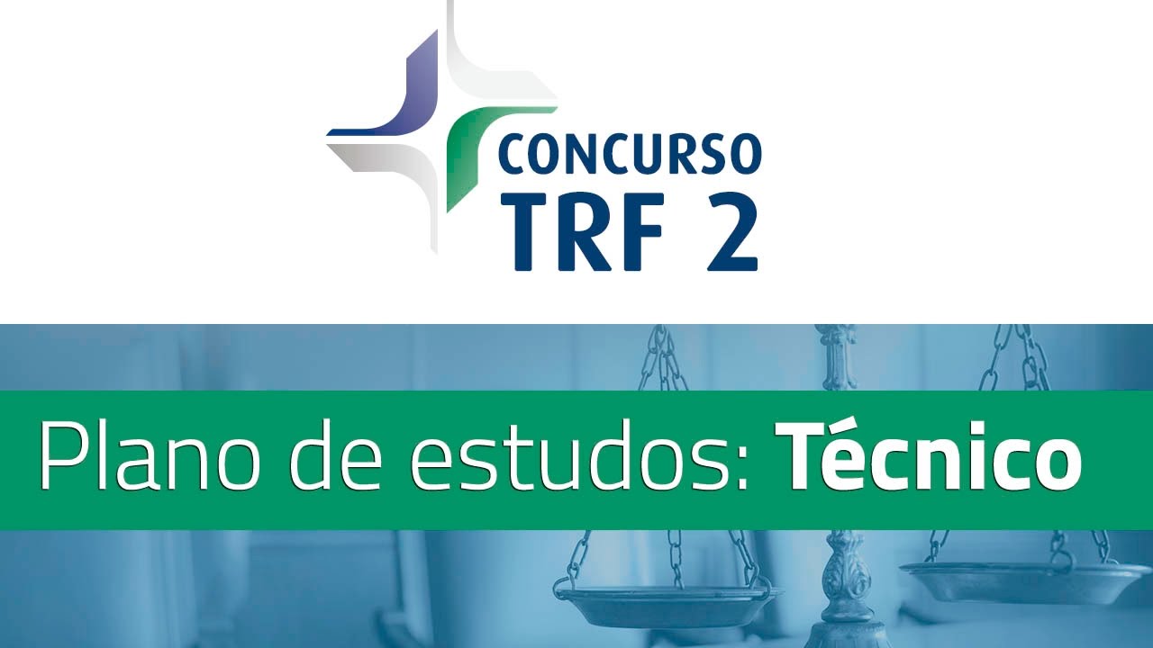 TRF 2 - Plano De Estudos (Técnico) - YouTube