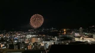 長崎みなとまつりの花火