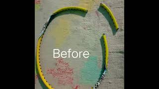 How to repair badminton racket ?.