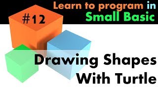 #12 Learn Small Basic Programming - Drawing Shapes (Flag Project)