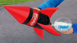 Experiment: Coca-Cola XXL Rocket VS  Mentos