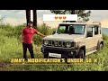 JIMNY Modifications Under 50K 😮| JIMNY MODIFICATION | #jimnymodified #jimny #jimny5door #travel