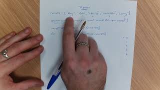 Linear Search Python (names) - GCSE Computer Science