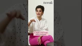 Taapsee Pannu’s curly haircare secrets 🤫