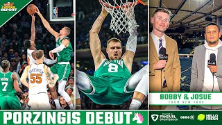 Kristaps Porzingis DOMINATES in Celtics Debut