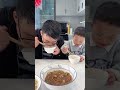 谁最后吃完谁洗碗 😂 萌娃 搞笑家庭 cutebaby funny