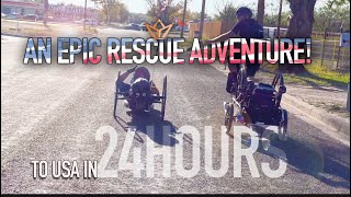 SAVING A CARBON WHEELCHAIR IN THE USA. CRAZY RESCUE!