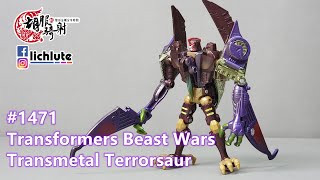 野獸大戰 金屬變形 蛇鳥 翼龍 Transformers Beast Wars Transmetal Terrorsaur 胡服騎射的變形金剛分享時間 1470集