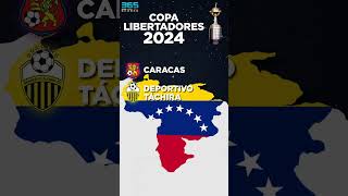 Confirmados los 32 equipos que estarán en la fase de grupos de la Copa Libertadores 2024 🏆 #futbol