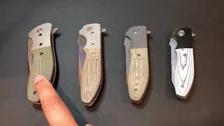 Kirby Lambert Triple Aught Design TAD Dauntless XC from USN Gathering G10 knife show