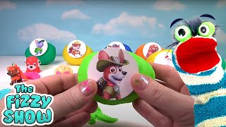 Play Doh Surprise Eggs: Mashems and Keychains