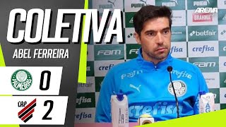 COLETIVA ABEL FERREIRA | AO VIVO  | Palmeiras 0 x 2 Athletico-PR - Brasileirão 2024