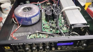 KEVLER GX 7000 AMPLIFIER TOSTADO ANG MGA PYESA PAANU AYUSIN STEP BY STEP